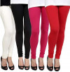Leggings for Womens Combo (Free Size_Pack of 4)